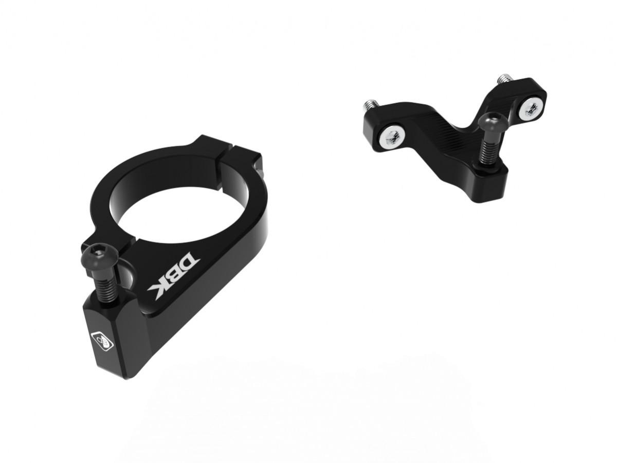 DBK Special Parts (Ducabike) Steering Damper Mount Kit for Ducati Panigale V2 / S (2025+) DBK Special Parts (Ducabike) Steering Damper Mount Kit for Ducati Panigale V2 / S (2025+)